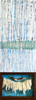 Remembered, Encaustic mixed media, Joyce Coolidge, 36 x 12, $915