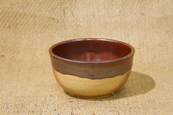 E Paul Laverty_Bowl Red Brown, 3.25 x 6.25, $32